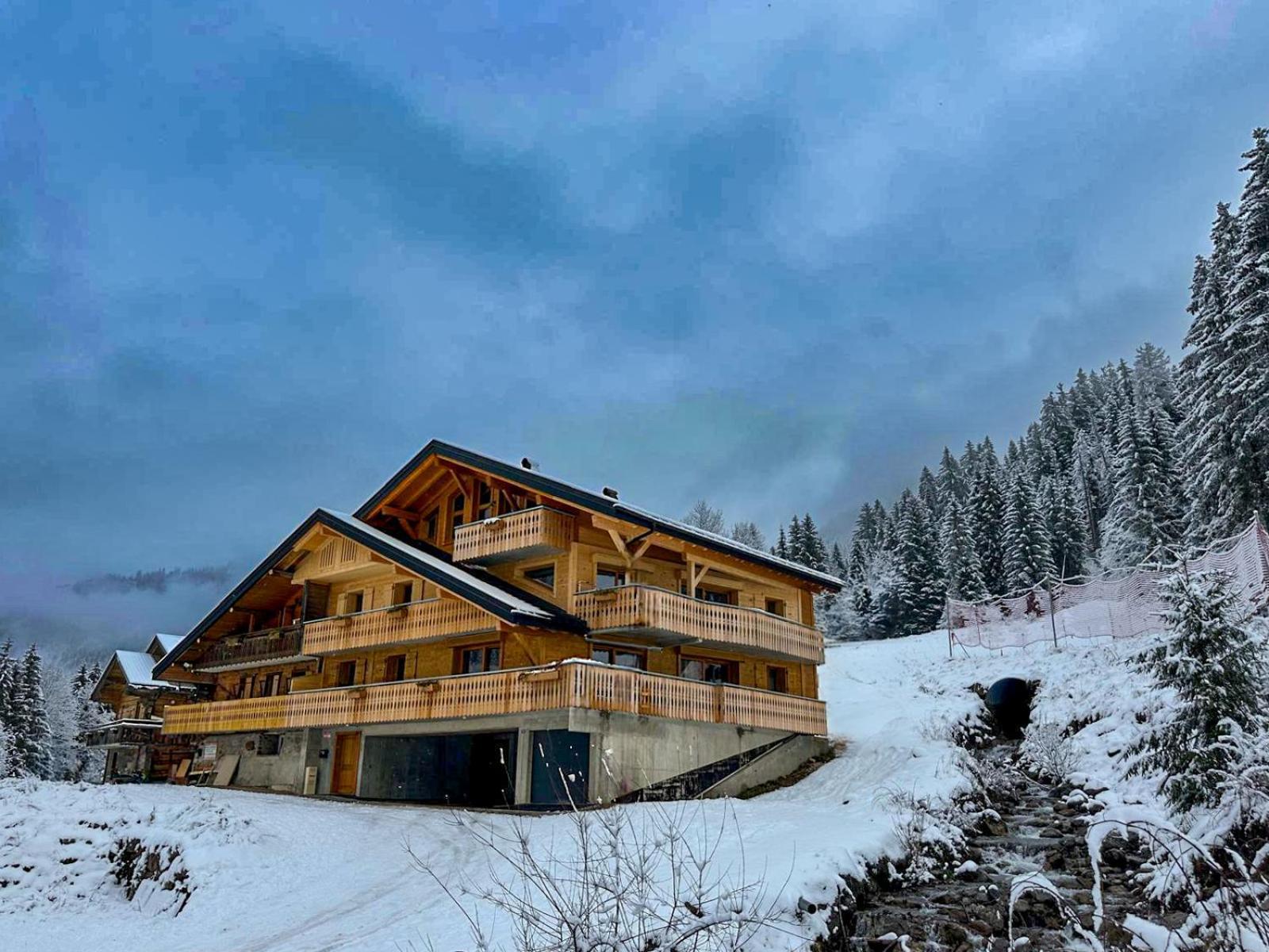 L'Etoile Du Linga Châtel Exterior foto